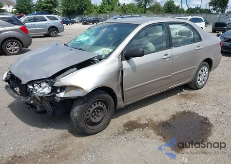 2003 Toyota Corolla Le из США, поврежденный, VIN 2T1BR32E13C121154